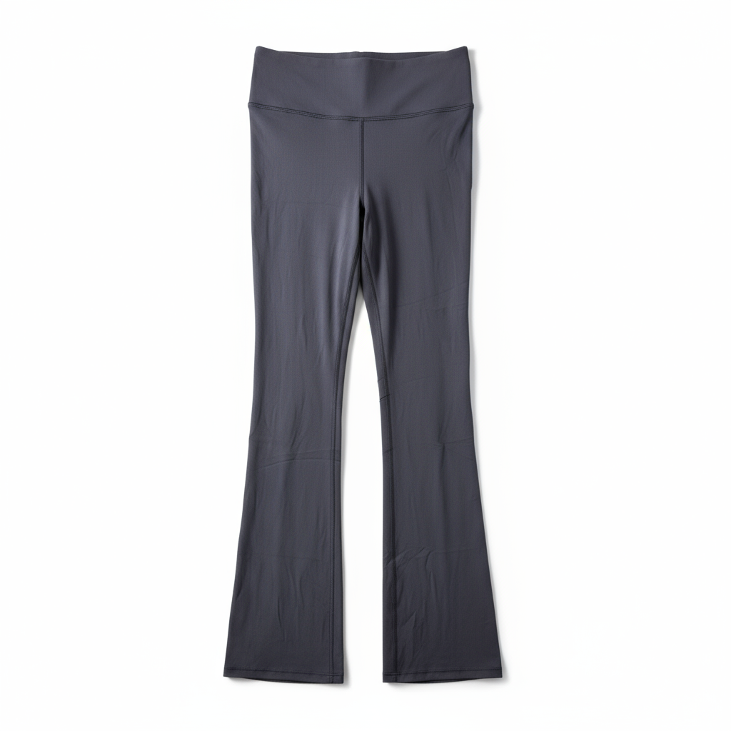 深灰色连帽阔腿裤